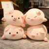 Oreiller en peluche gros cochon adorable