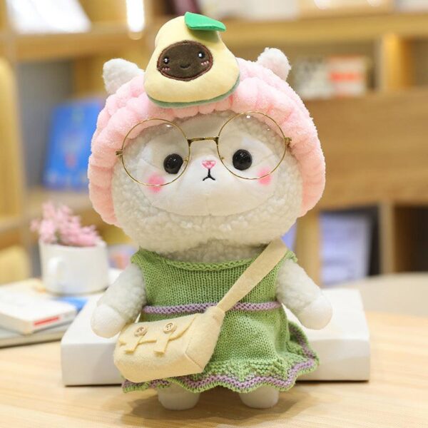 Peluche Cho Kawaii Baby Sheep In Various Cute Outfits