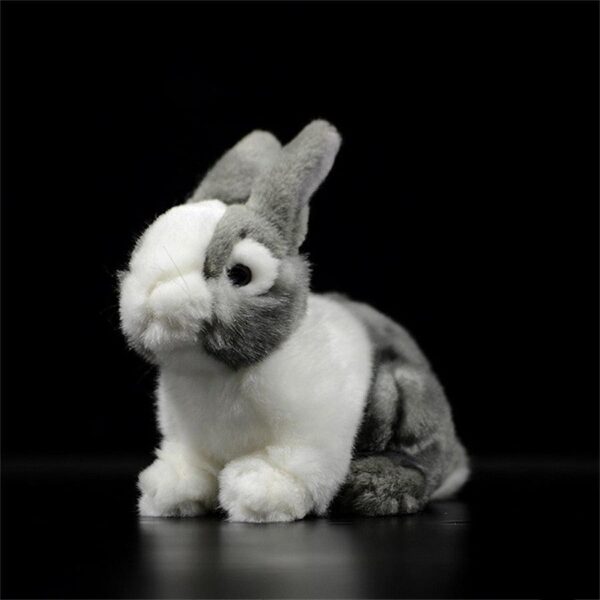 15a79c85-adb7-4432-91a4-f69fab0da3bf.jpg Animal en peluche lapin hollandais réaliste