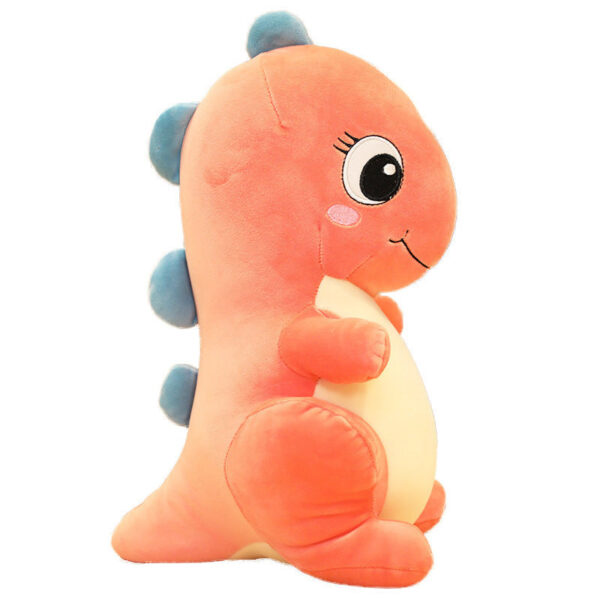 Grosse peluche dinosaure aux grands yeux