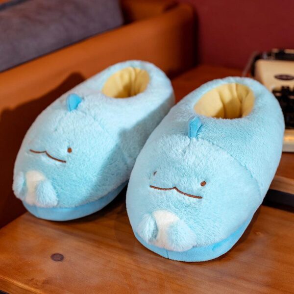 Adorables chaussons en peluche en forme d'animaux, parfaits pour les cadeaux