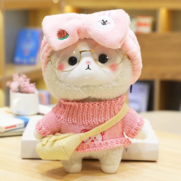 Peluche Cho Kawaii Baby Sheep In Various Cute Outfits