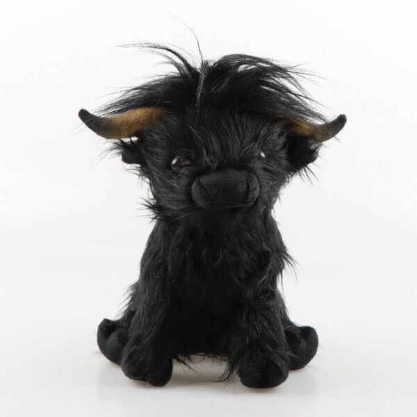 Peluche vache écossaise des Highlands