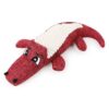 Jouets à mâcher pour chien en forme de crocodile