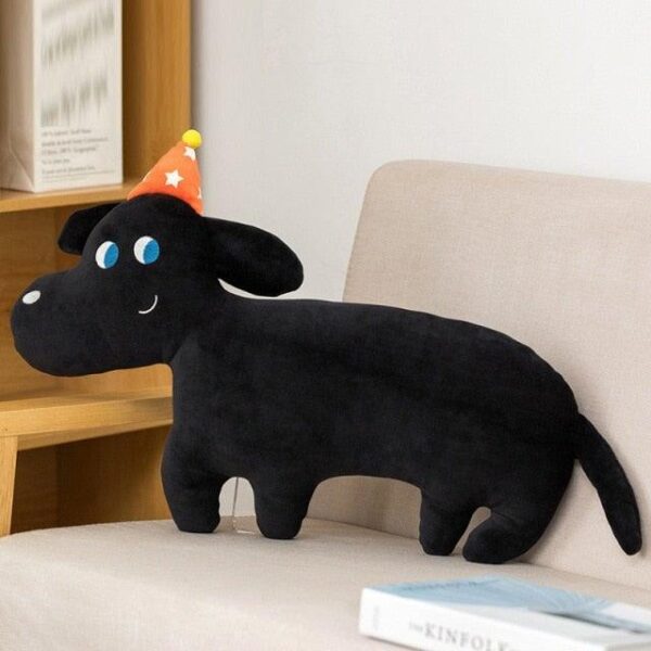 Oreiller en peluche en forme d'animaux mignons et vivants