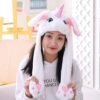 Chapeaux en peluche licorne, cochon et panda