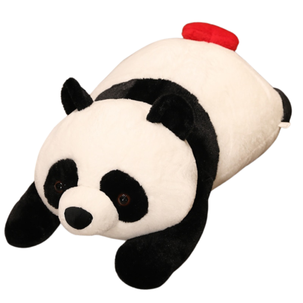39403dff-67bd-41c1-9cde-cd2cae2fe372.png Peluche Panda Super Doux avec une queue en forme de coeur