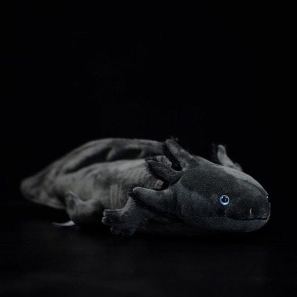 Peluche Axolotl Ambystoma Mexicanum jaune réaliste