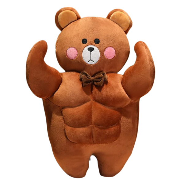 3c249465-dd53-498a-8383-cb5dbe5f39b5.png Ours en peluche Brawny Bowtie