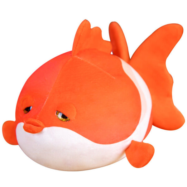 Peluche poisson rouge trop mignonne