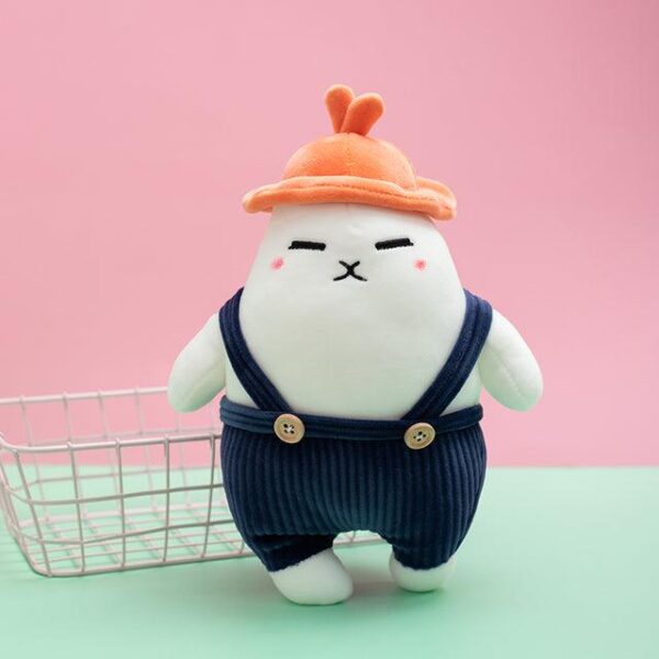 Légumes et animaux en peluche