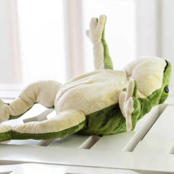 Poupée en peluche grenouille pour enfants