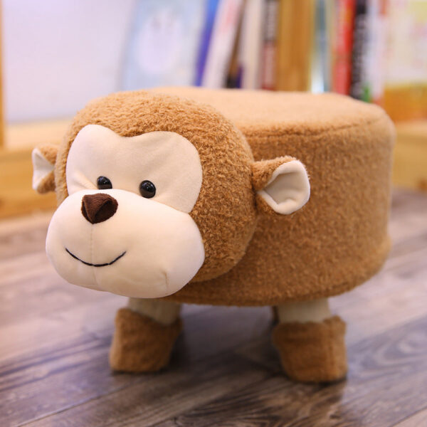 Singe en peluche doux aux grandes oreilles