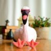 Poupée en peluche Simulation de flamant rose