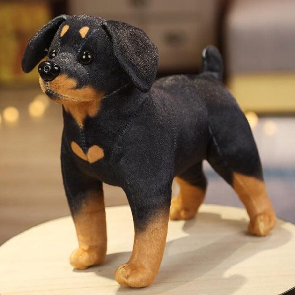 Animaux en peluche chiens mignons