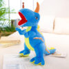 Peluche géante dinosaure a la grande bouche