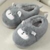 Chaussons en peluche chauds pour femmes