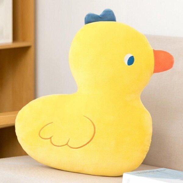 Oreiller en peluche en forme d'animaux mignons et vivants