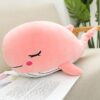 Oreiller en peluche baleine