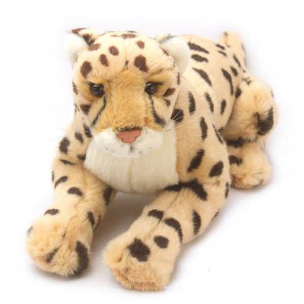 Peluche simulation de léopard sauvage