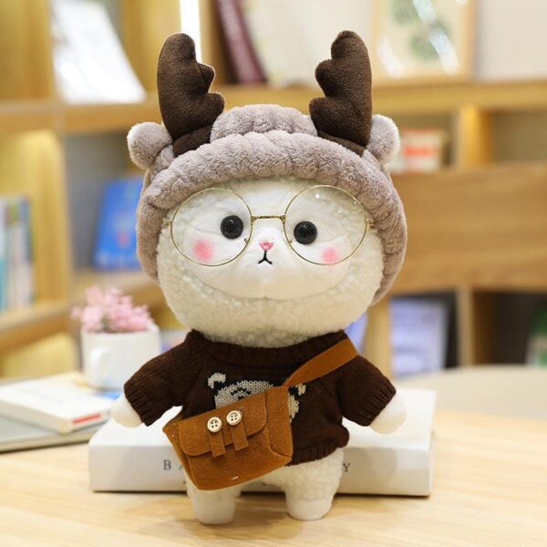 Peluche Cho Kawaii Baby Sheep In Various Cute Outfits