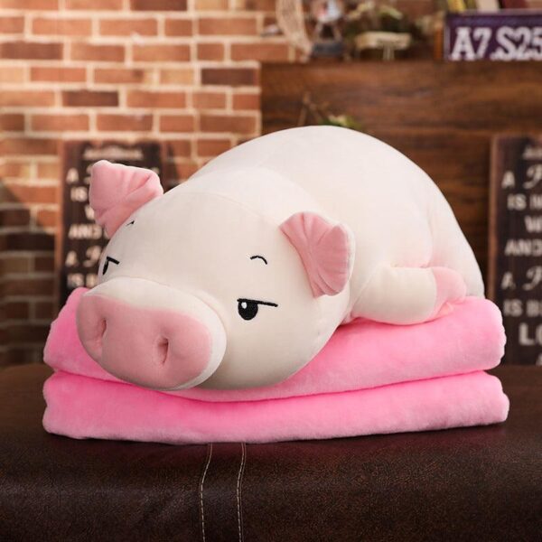 Peluche cochon rose