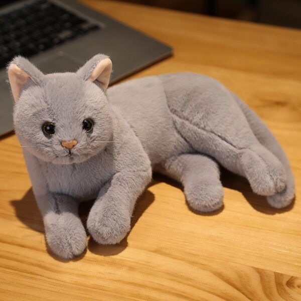 Peluches Kitty Cat réalistes Kawaii