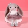 Animaux en peluche lapin à longues oreilles