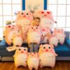 Peluches Cochon d'expression amusante