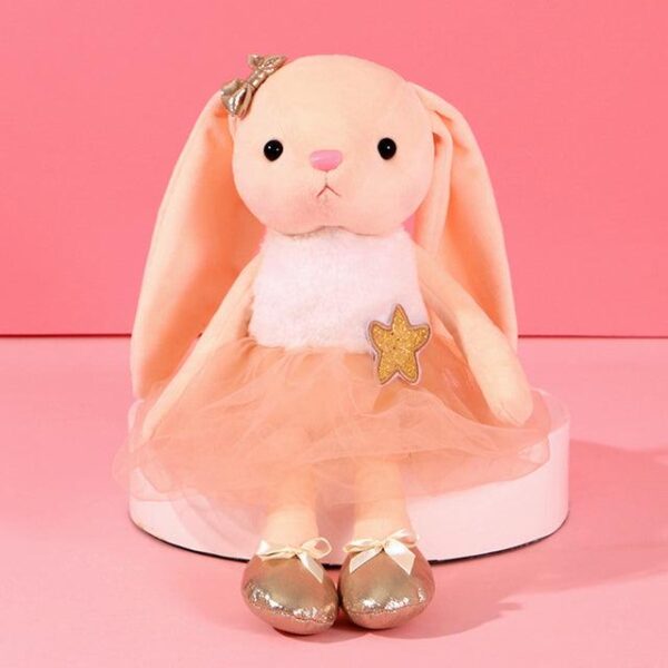 Animaux en peluche lapin à longues oreilles