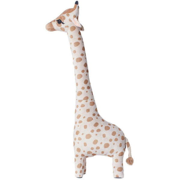 Grande peluche girafe aux grands yeux