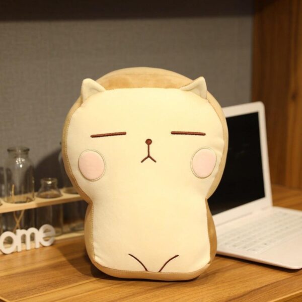 Oreiller peluche chat kawaii 12"-16