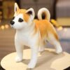 Animaux en peluche chiens mignons