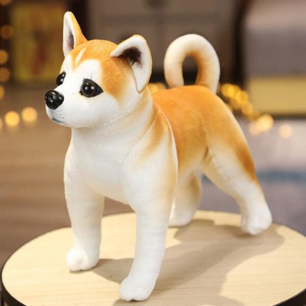 Animaux en peluche chiens mignons