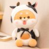 Jouets en peluche Doge Dog Dressed as Animals (chien habillé comme un animal)