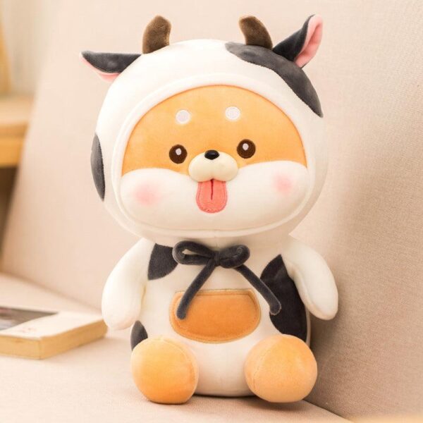 Jouets en peluche Doge Dog Dressed as Animals (chien habillé comme un animal)