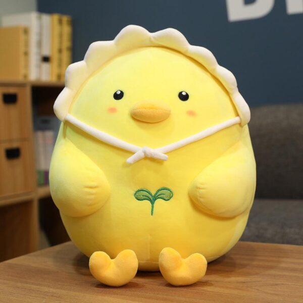 Poupée dinosaure en peluche Animal Little White Chicken Pillow Dinosaur Plush Toy