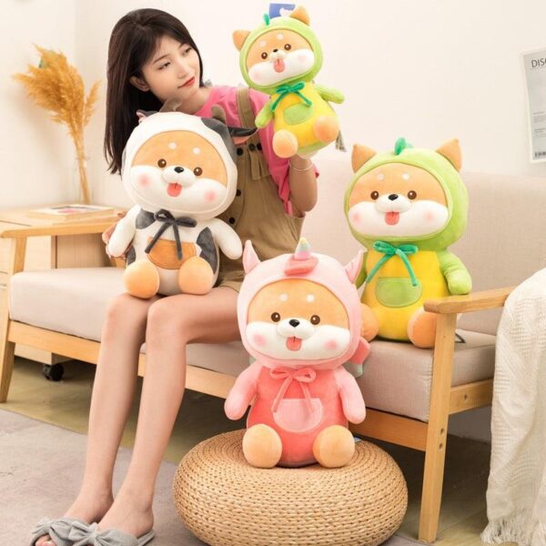 82c340b66121b0e5e6cf6913f726d994_1af76da5-4c53-4f86-9d35-d9f8ac5e6c0f.jpg Jouets en peluche Doge Dog Dressed as Animals (chien habillé comme un animal)