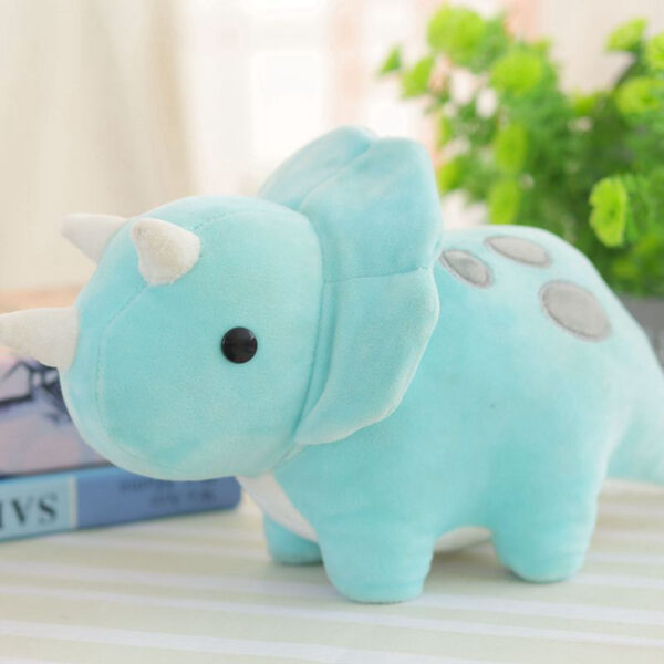 Tricératops en peluche xxl réaliste