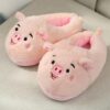 Chaussons en peluche chauds pour femmes
