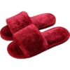 Chaussons en peluche pour femmes Hear Pom Pom