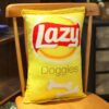 Jouets en peluche amusants en forme de chips