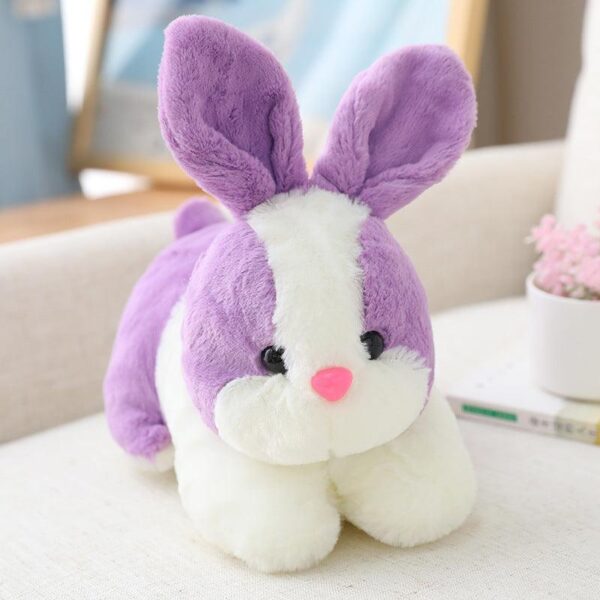 Poupée lapin en peluche