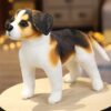 Animaux en peluche chiens mignons