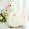 Peluche cygne noir et blanc