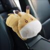 Peluche poule créative pour accoudoir de voiture