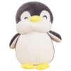 Poupée en peluche pingouin heureux et potelé