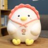 Poupée dinosaure en peluche Animal Little White Chicken Pillow Dinosaur Plush Toy