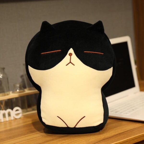 Oreiller peluche chat kawaii 12"-16