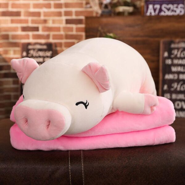 Peluche cochon rose